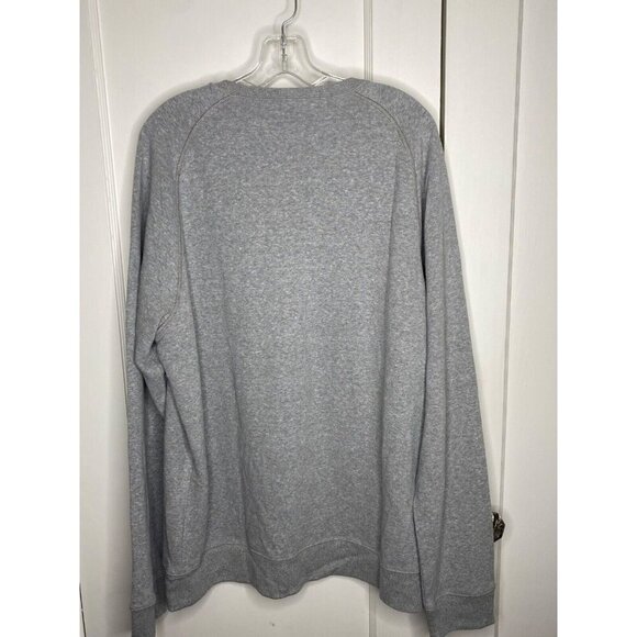 PrAna Cardiff Soft Fleece Crewneck Sweatshirt XLarge Heather Grey MSRP $110 - Picture 6 of 6
